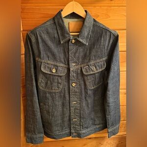 Taylor Stitch Long Haul Jacket in Rinsed Organic Selvedge